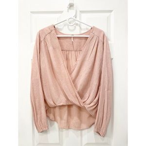 Free People Check On It Wrap Top